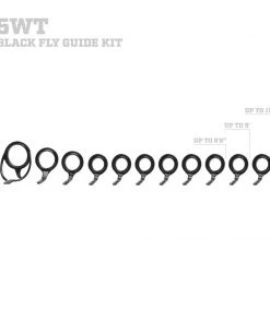 CRB LZR Single Foot Fly Rod Guide Set Kits Components