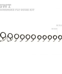 CRB LZR Single Foot Fly Rod Guide Set Kits Components