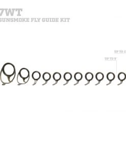 CRB LZR Single Foot Fly Rod Guide Set Kits Components