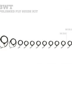 CRB LZR Single Foot Fly Rod Guide Set Kits Components