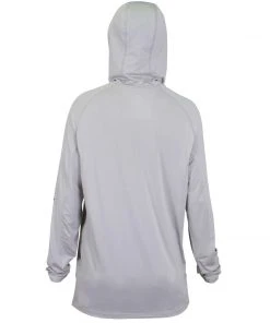 AFTCO Men's Barracuda Geo Cool™ Hooded LS Performance T-Shirt 7 AFTCO Men's Barracuda Geo Cool™ Hooded LS Performance T-Shirt