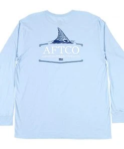 AFTCO Men's Tall Tail LS T-Shirt
