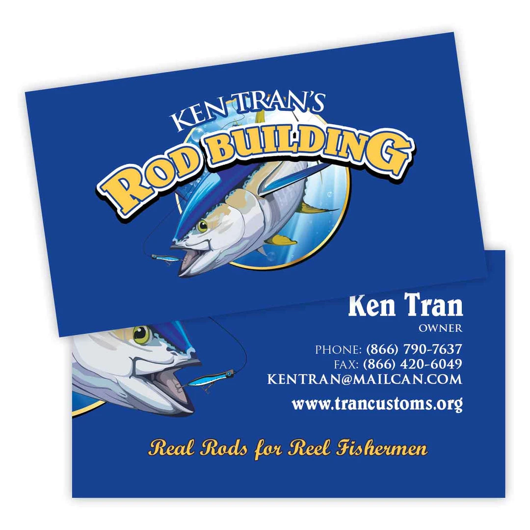 Mud Hole Gear Custom Business Cards: Chasing Tuna 3 Mud Hole Gear Custom Business Cards: Chasing Tuna