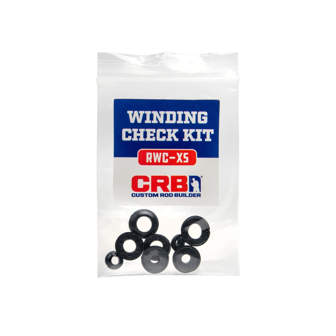 CRB Black Rubber Winding Checks - 8-Piece Kit 8 CRB Black Rubber Winding Checks - 8-Piece Kit