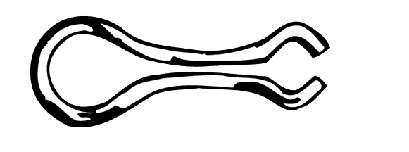 Do-It Gear Brass Sinker Eyes, #1 3 Do-It Gear Brass Sinker Eyes, #1