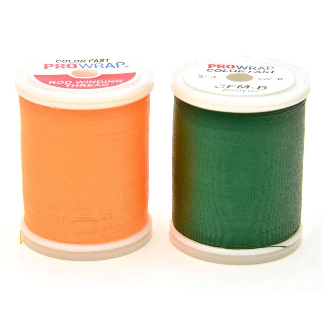 ProWrap ColorFast Rod Winding Thread - Size B (1 Oz) 3 ProWrap ColorFast Rod Winding Thread - Size B (1 Oz)