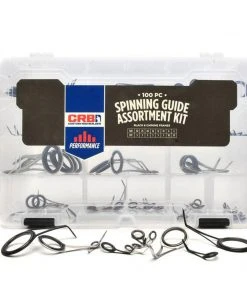 Components CRB Spinning Guide Assortment Kits - Black & Chrome Combo