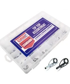 Components CRB Tip-Top Assortment Set - Black & Chrome Combo