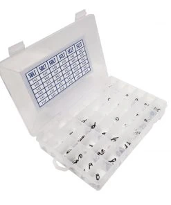 Components CRB Tip-Top Assortment Set - Black & Chrome Combo