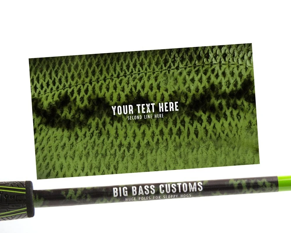 CRB Custom Rod Skinz - Bass 3 CRB Custom Rod Skinz - Bass