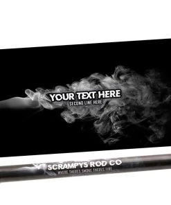 CRB Supplies Custom Rod Skinz - Smoke
