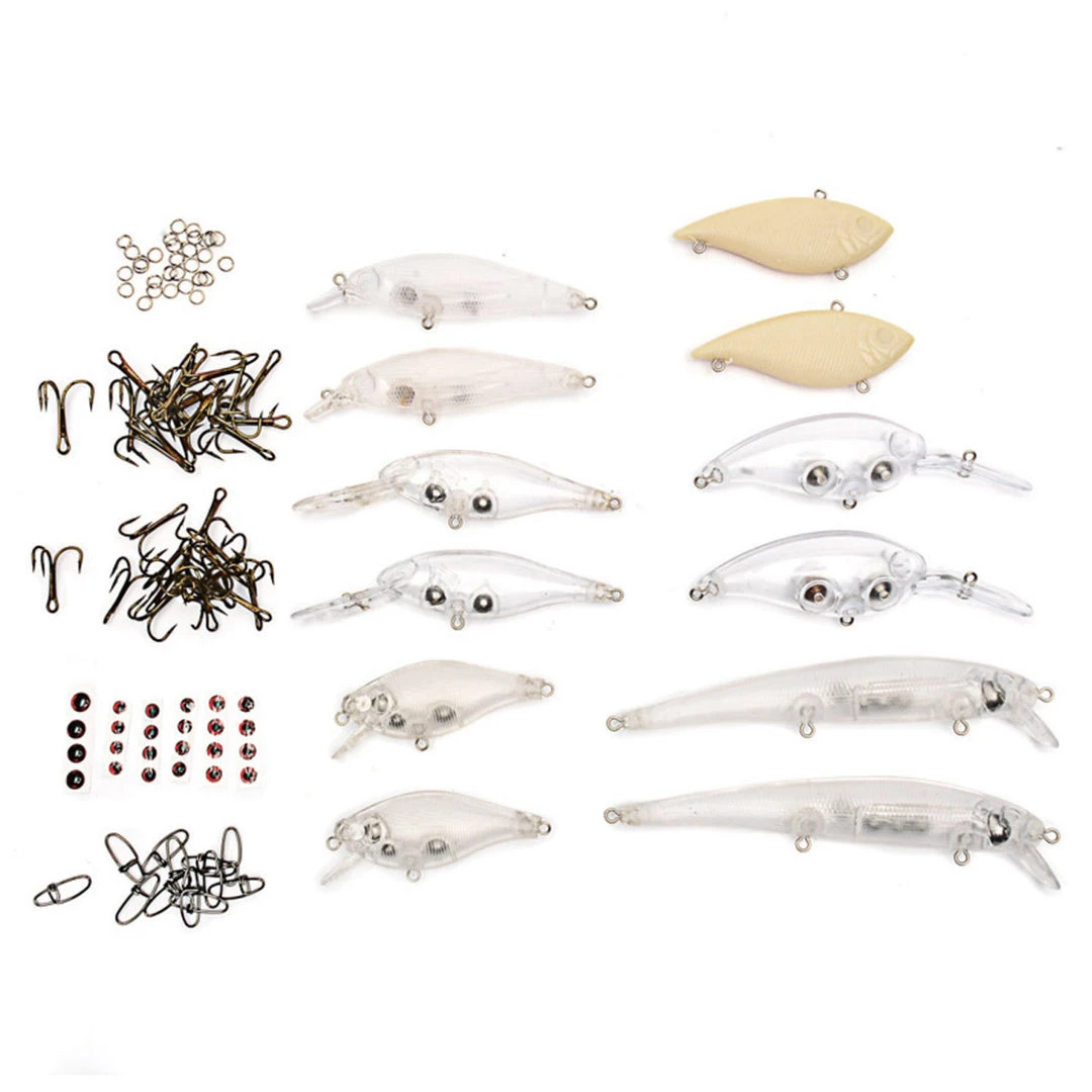 CRB Custom Hard Bait Kit - Makes 12 Baits! 3 CRB Custom Hard Bait Kit - Makes 12 Baits!
