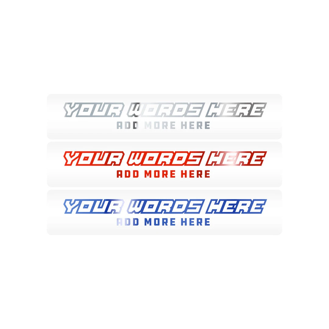 Mud Hole Customizable Designer Rod Decals - Futuristic Supplies 5 Mud Hole Customizable Designer Rod Decals - Futuristic Supplies