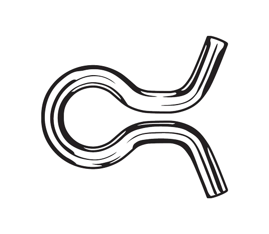 Do-It Down Rigger Wire Eyes (50 Pack) Gear 3 Do-It Down Rigger Wire Eyes (50 Pack) Gear