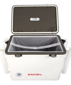 Engel USA Gear Engel 30QT Live Bait Dry Box/Cooler W/ Rod Holders 12 Engel USA Gear Engel 30QT Live Bait Dry Box/Cooler W/ Rod Holders