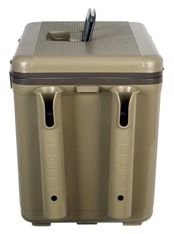 Engel USA Engel 19 Qt. Cooler/Dry Box With Rod Holders - Tan 4 Engel USA Engel 19 Qt. Cooler/Dry Box With Rod Holders - Tan