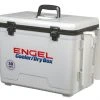 Engel USA Gear Engel 30 Qt. Cooler/Dry Box With Rod Holders - White 1 Engel USA Gear Engel 30 Qt. Cooler/Dry Box With Rod Holders - White