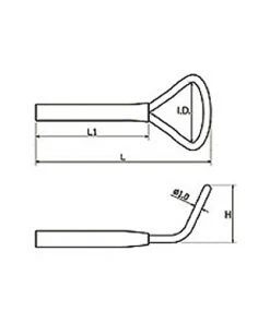 Pacific Bay Components Pac Bay Fly Rod Tip-Tops Model FTXL - Extra Large Loop 11 Pacific Bay Components Pac Bay Fly Rod Tip-Tops Model FTXL - Extra Large Loop