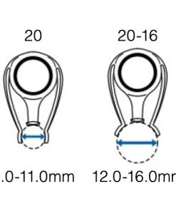 Fuji RB Trolling & Surf Guide Components