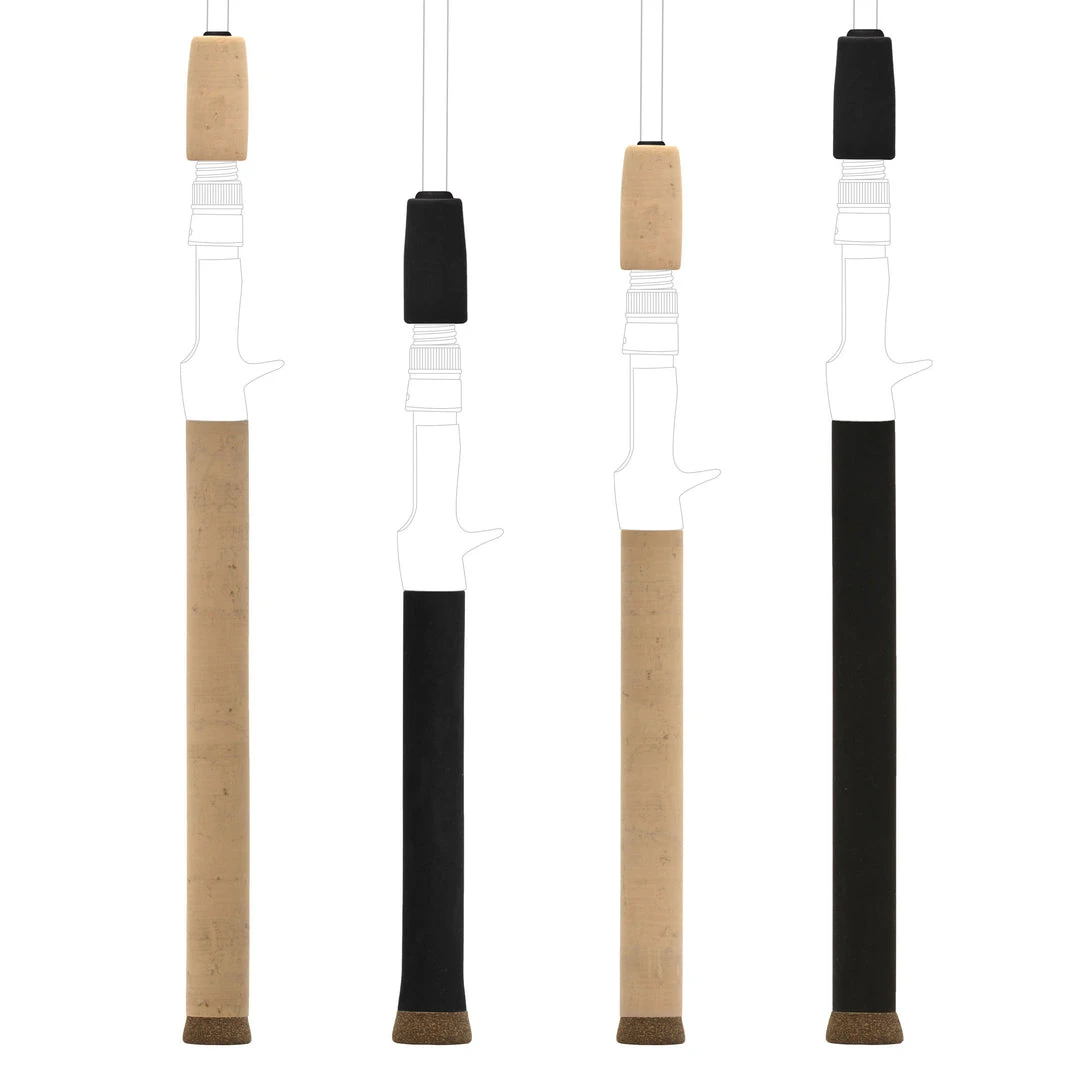 CRB Components Full Grip Kits For Casting Rods 3 CRB Components Full Grip Kits For Casting Rods