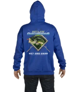 Mud Hole Gear Custom Hoodie: Largemouth Bass Chasing Lure 14 Mud Hole Gear Custom Hoodie: Largemouth Bass Chasing Lure