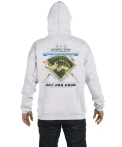 Mud Hole Gear Custom Hoodie: Largemouth Bass Chasing Lure 18 Mud Hole Gear Custom Hoodie: Largemouth Bass Chasing Lure
