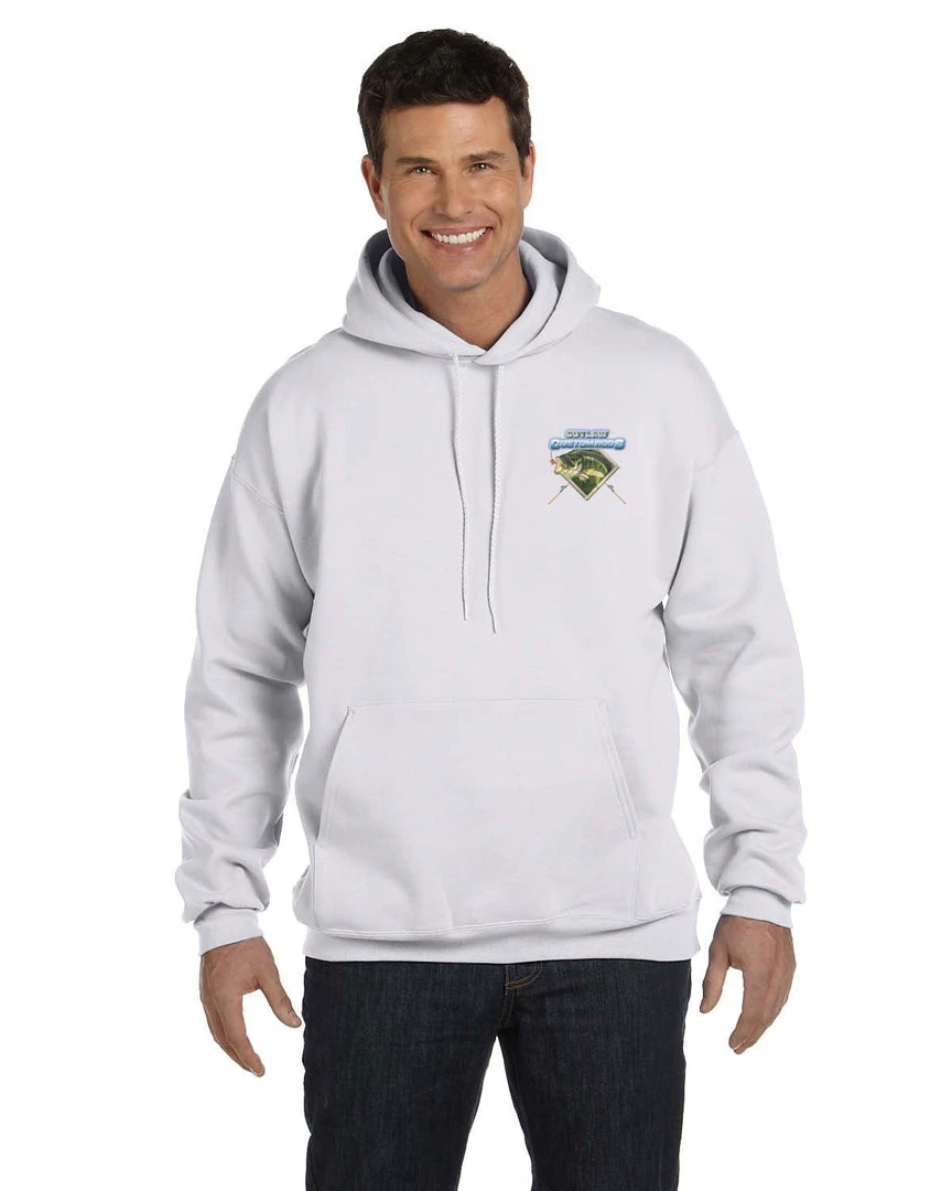 Mud Hole Gear Custom Hoodie: Largemouth Bass Chasing Lure 11 Mud Hole Gear Custom Hoodie: Largemouth Bass Chasing Lure
