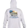 Mud Hole Custom Hoodie: Jumping Marlin Gear