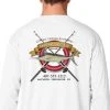 Mud Hole Gear Long-Sleeve Mesh Performance Tee: Life Ring With Crossing Rods