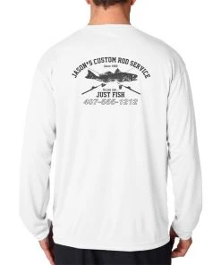 Mud Hole Gear Long-Sleeve Mesh Performance Tee: Vintage Distressed Fish And Rods 12 Mud Hole Gear Long-Sleeve Mesh Performance Tee: Vintage Distressed Fish And Rods