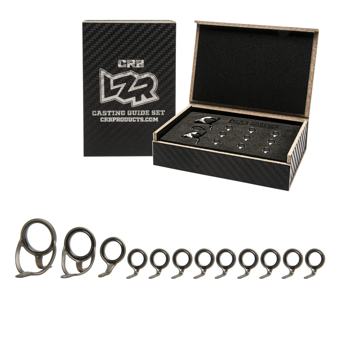 CRB LZR Medium-Duty Casting Rod Guide Kits 8 CRB LZR Medium-Duty Casting Rod Guide Kits