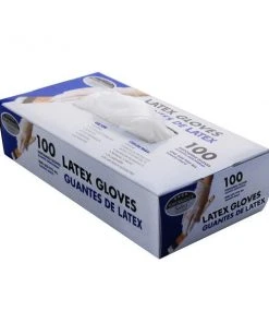 Flex Coat Supplies Latex Gloves - Box Of 100
