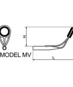 Pacific Bay Components Minima Rod Tops Model MVT 11 Pacific Bay Components Minima Rod Tops Model MVT