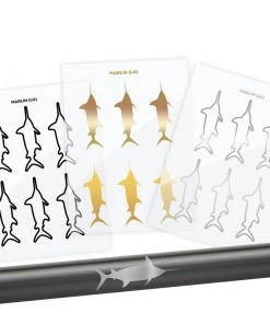 CRB Marlin Silhouette Rod Decals - Peel & Stick Supplies