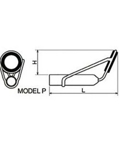 Components Pacific Bay Spinning & Casting Tops Model PT - Gold