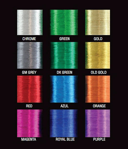 Pacific Bay Pac Bay Metallic Thread 100YD Spool Supplies 4 Pacific Bay Pac Bay Metallic Thread 100YD Spool Supplies