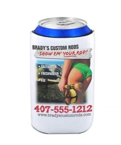 Mud Hole Personalized Can Koozie 007