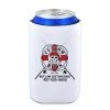 Mud Hole Gear Personalized Can Koozie 016 Pirate Skull Life Preserver