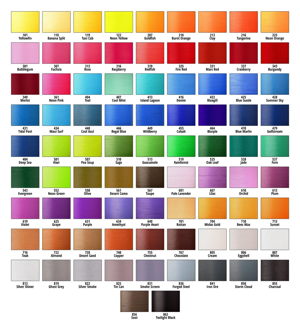 ProWrap ColorFast Rod Winding Thread - Size B (1 Oz) 4 ProWrap ColorFast Rod Winding Thread - Size B (1 Oz)