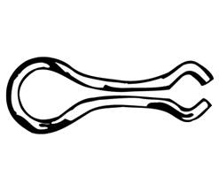 Do-It Stainless Steel Wire Eye, Size 0 Gear