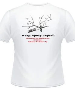 Mud Hole Custom T-Shirt: Wrap, Epoxy, Repeat