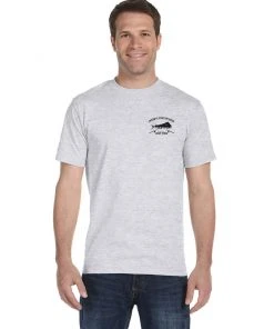 Mud Hole Custom T-Shirt: Vintage Distressed Fish And Rods Gear