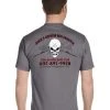 Mud Hole Custom T-Shirt: Skull With Crossing Rods Gear