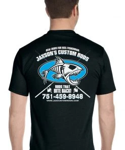 Mud Hole Custom T-Shirt: Fish Skeleton Gear