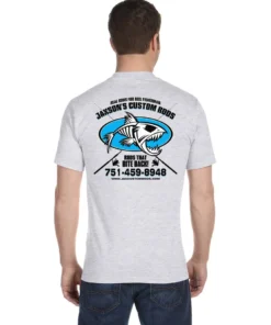 Mud Hole Custom T-Shirt: Fish Skeleton Gear