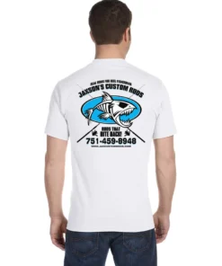 Mud Hole Custom T-Shirt: Fish Skeleton Gear