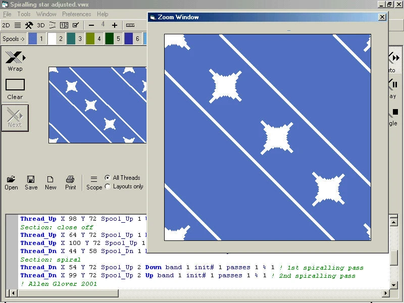 ThreadCentral Weaving Visual Wrap Software - Digital Download Voucher Card 7 ThreadCentral Weaving Visual Wrap Software - Digital Download Voucher Card