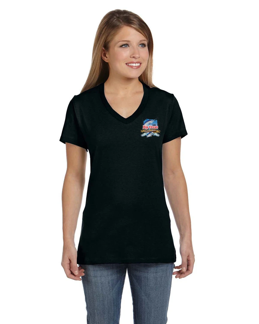 Mud Hole Women's Custom T-Shirt: Assorted Saltwater Gamefish 9 Mud Hole Women's Custom T-Shirt: Assorted Saltwater Gamefish
