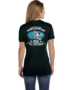 Mud Hole Women's Custom T-Shirt: Fish Skeleton 14 Mud Hole Women's Custom T-Shirt: Fish Skeleton