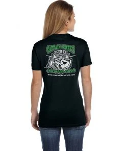 Mud Hole Gear Women's Custom T-Shirt: Green Bones 14 Mud Hole Gear Women's Custom T-Shirt: Green Bones